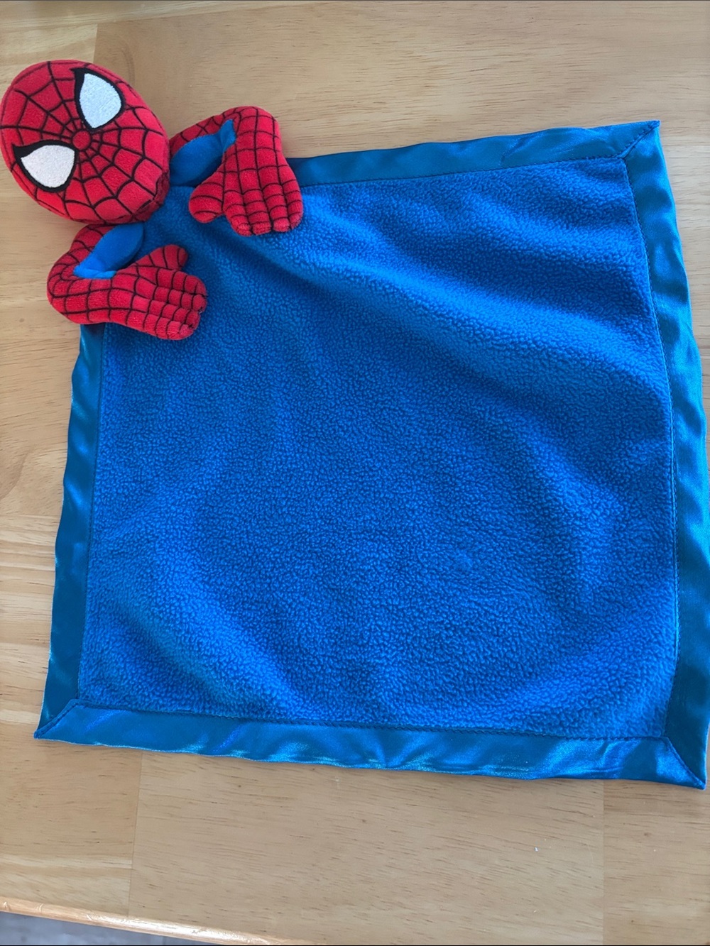Marvel Red & Blue Spider-Man Plush Security Blanket
